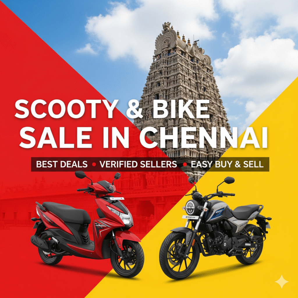 Scooty and Bike for Sale in Chennai