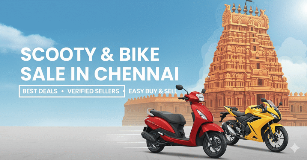 Scooty and Bike for Sale in Chennai